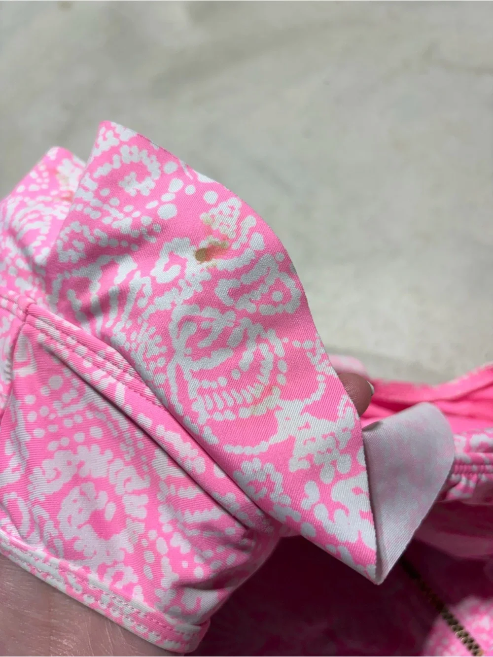 Lilly Pulitzer Pink Paisley One-Piece Swimsuit